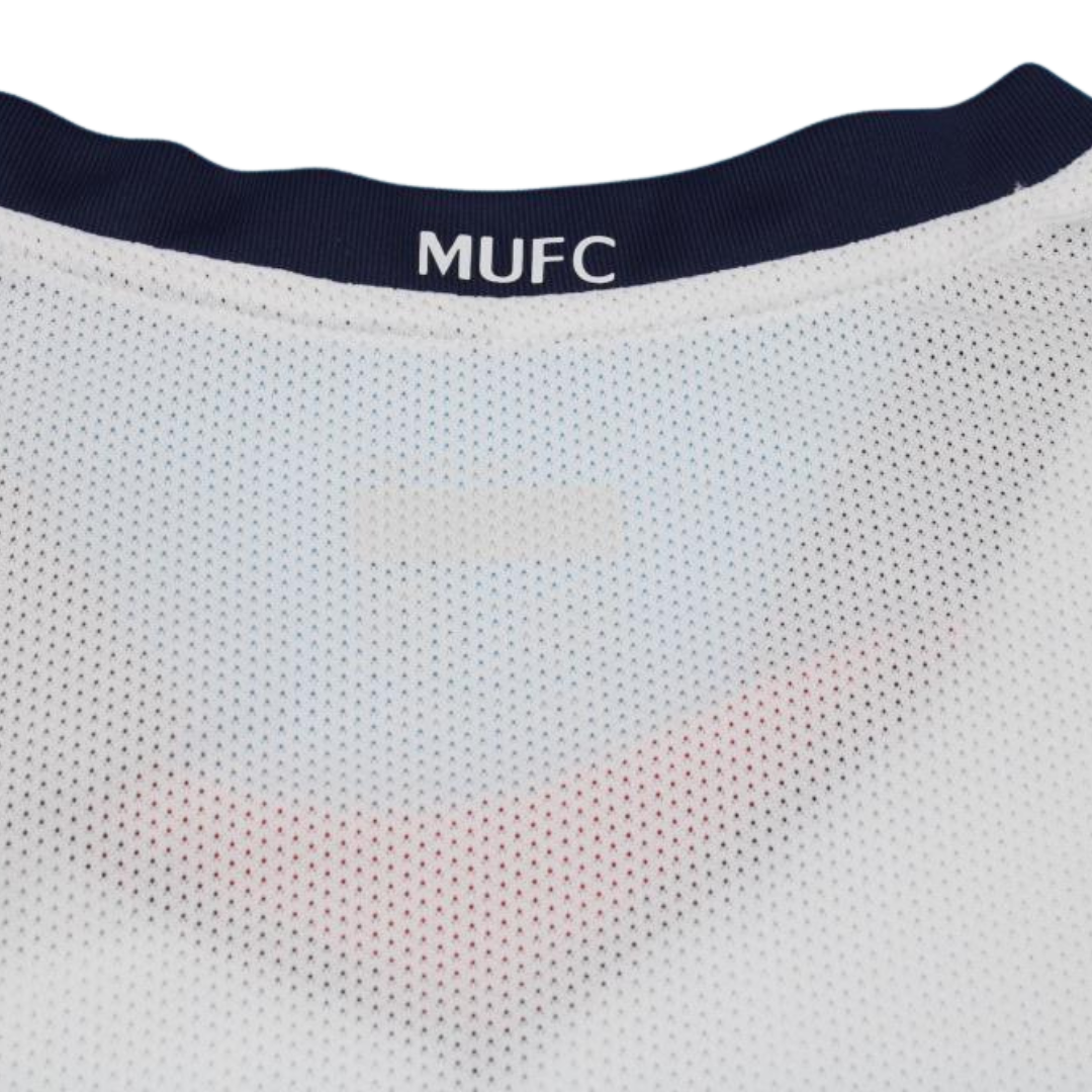 Manchester United Away White Long Sleeve 08/09