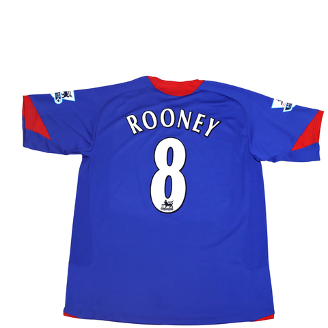 Manchester United Away Blue 05/06 "Rooney" Nº8