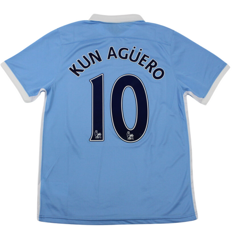 Manchester City 15/16 Home "Kun Aguero" Nº10