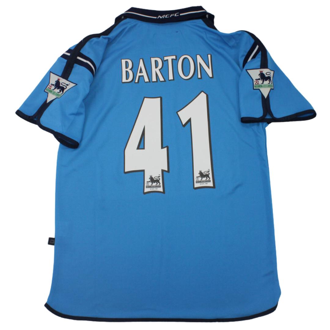 Manchester City Home 02/03 "Barton" Nº41