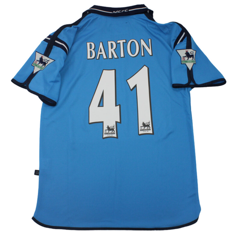 Manchester City Home 02/03 "Barton" Nº41