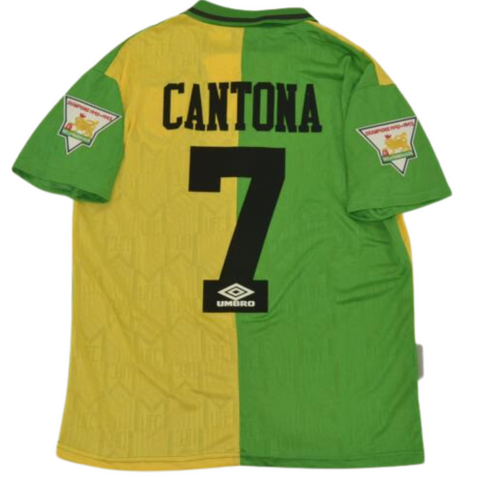 Manchester United Away  Green Yellow 92/94 "Cantona" Nº7