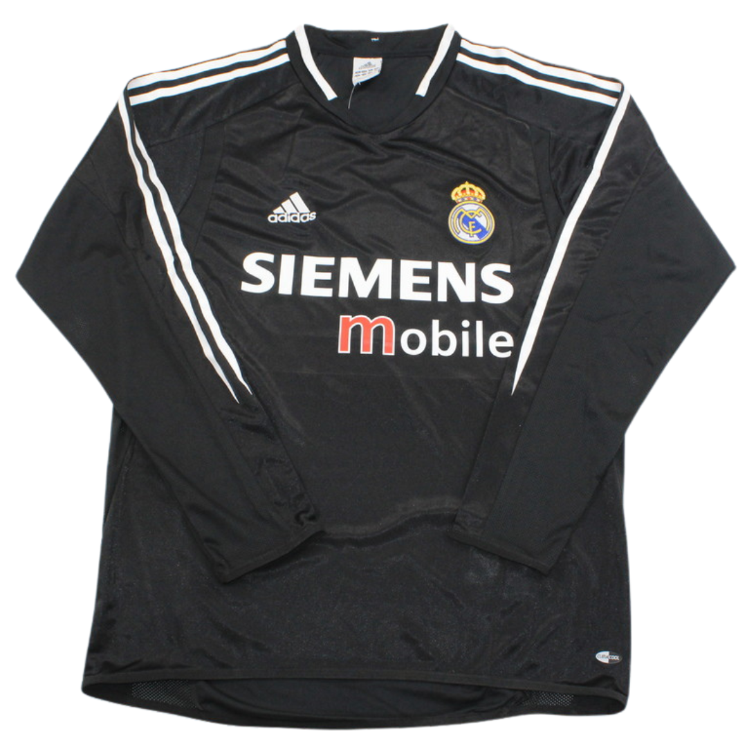 Real Madrid Away Black Long Sleeve 04/05