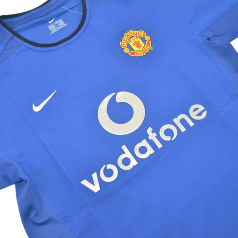 Manchester United Away Blue 02/03 "Ferdinand" Nº 5