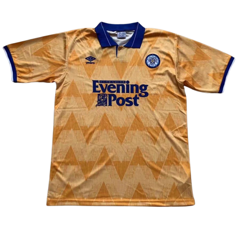 Leeds Away Yellow 91/92