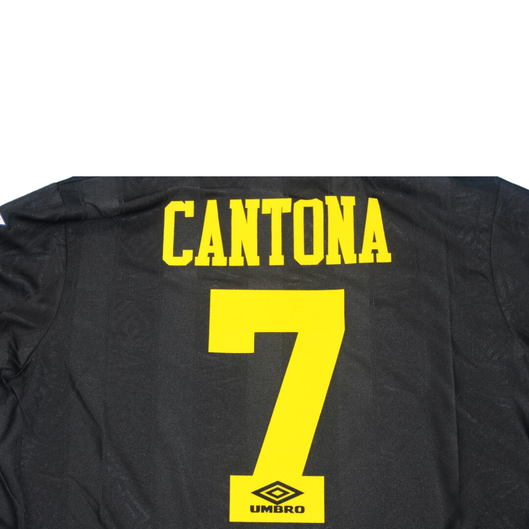 Manchester United Black Away Long Sleeve 93/95 "Cantona" Nº7