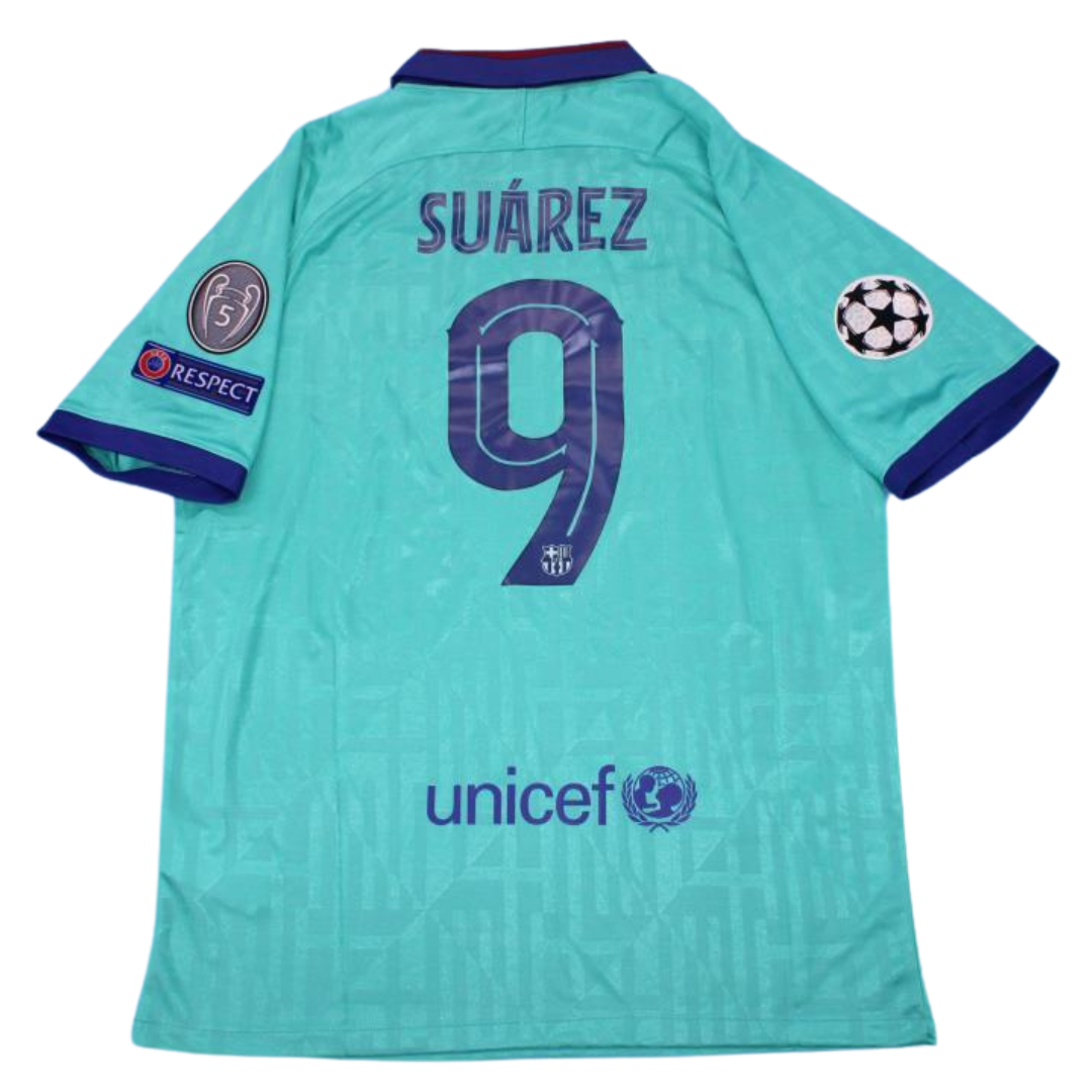 Barcelona Away Third Green 19/20 "Suárez" Nº 9