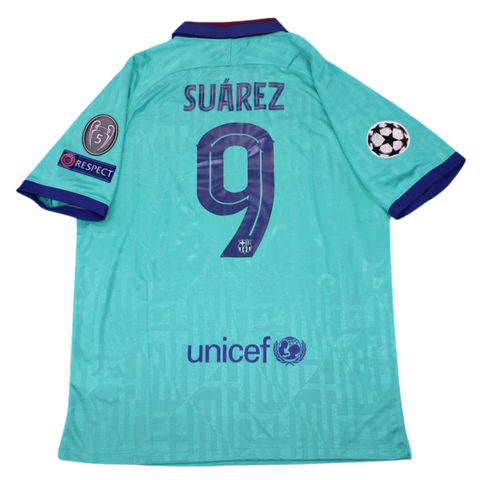 Barcelona Away Third Green 19/20 "Suárez" Nº 9