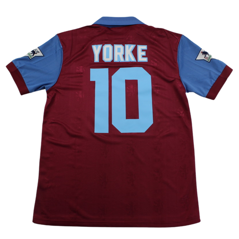 Aston Villa Home 95/96 "Yorke" Nº 10