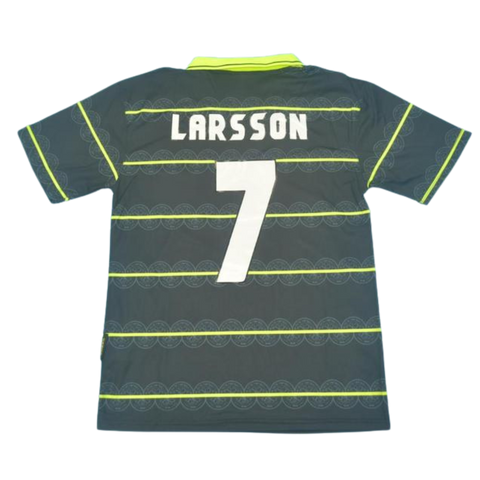 Celtic Away Black 98/99 "Larsson" Nº 7