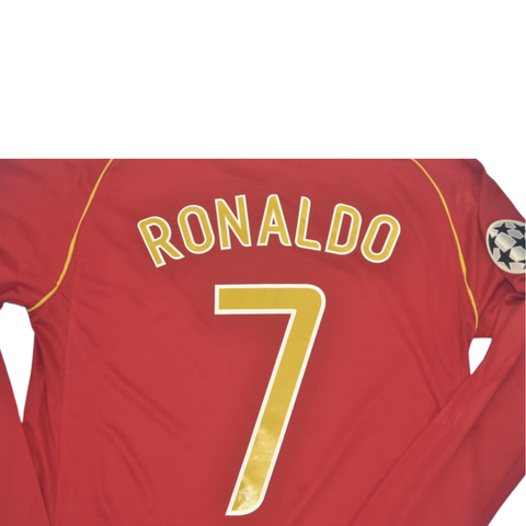 Manchester United Home Long Sleeve 06/07 "Ronaldo" Nº7