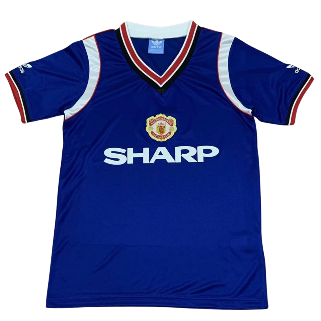 Manchester United Away Blue 1984