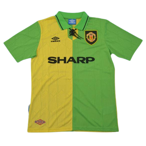 Manchester United Away Green Yellow 92/94 "Cantona" Nº 7