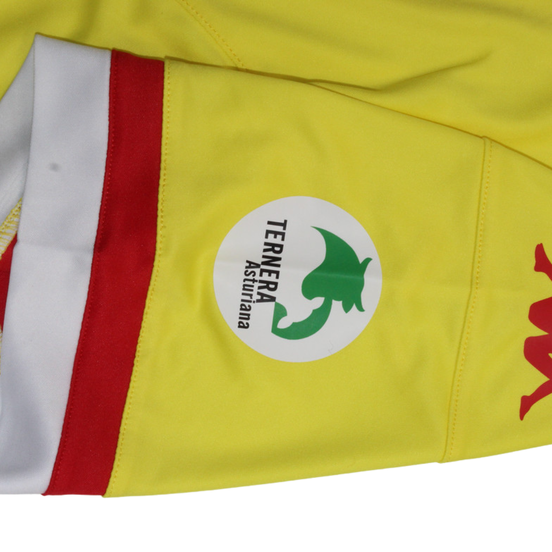 Sporting de Gijón Away Yellow 15/16