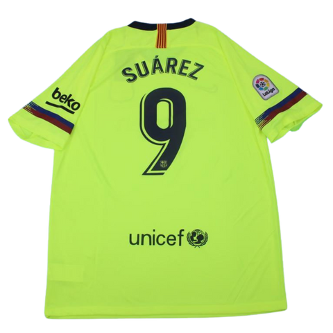 Barcelona Away Green 18/19 "Suárez" Nº 9