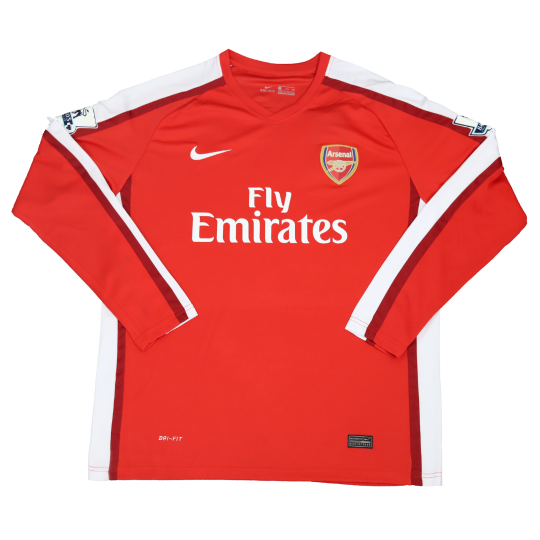 Arsenal Home 08/09 Long Sleeve "Fabregas" Nº 4