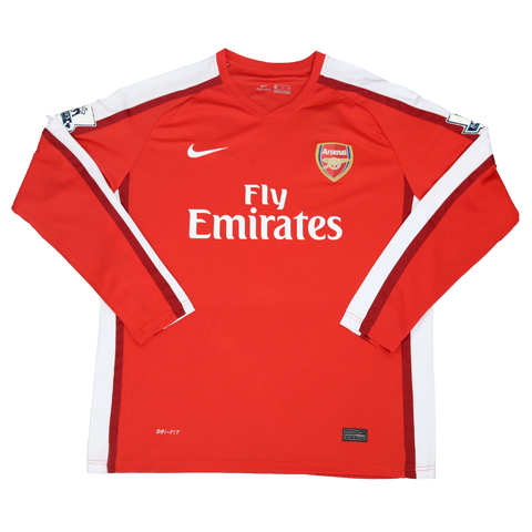 Arsenal Home 08/09 Long Sleeve "Fabregas" Nº 4