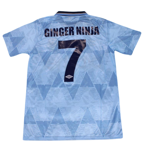 Manchester City Home 88/90 "Ginger Ninja" Nº 7