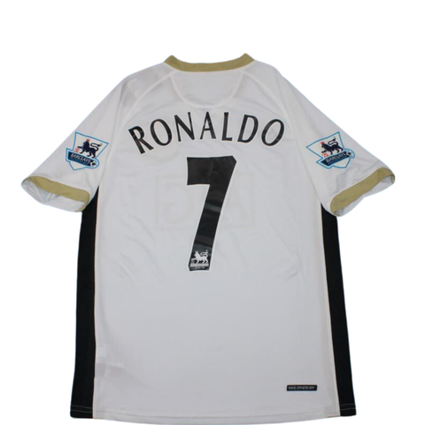 Manchester United Away White 06/07 "Ronaldo" Nº7