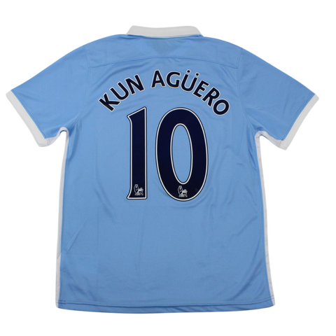 Manchester City Home 15/16 "Aguero" Nº 10