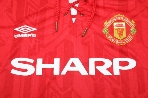 Manchester United Home Long Sleeve 92/94