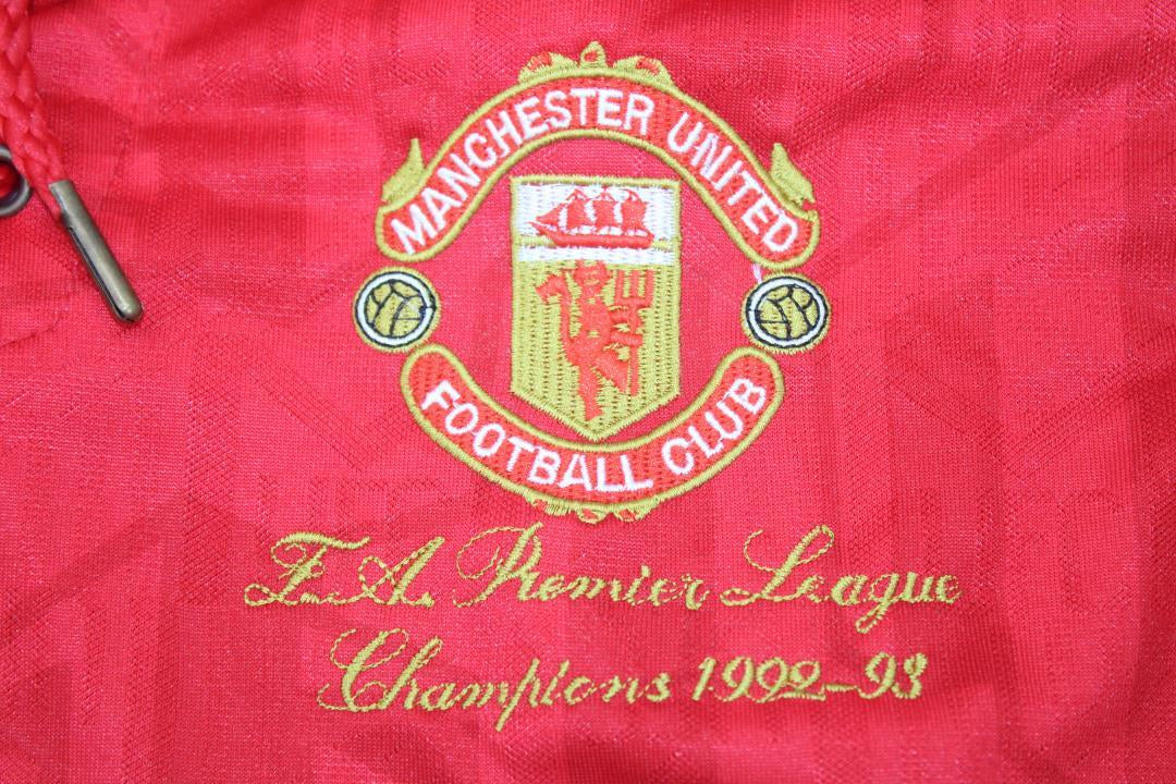 Manchester United Home Champions Version Long Sleeve 92/93 "Beckham" Nº 28