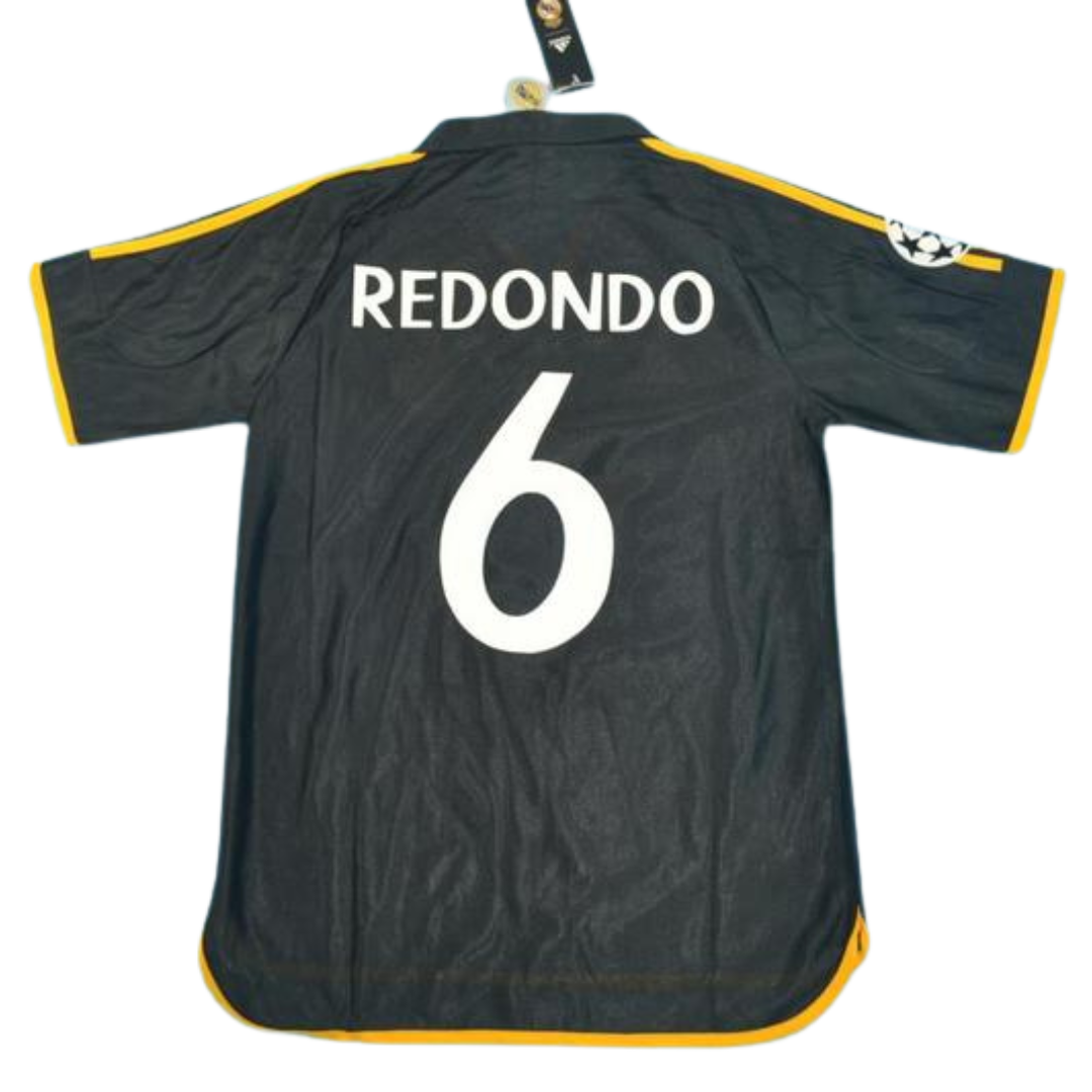 Real Madrid Away Black 99/00 "Redondo" Nº 6