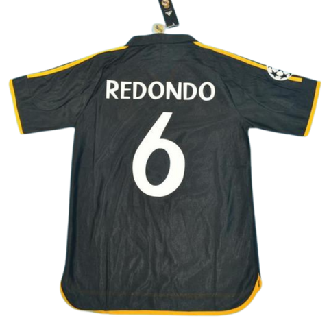 Real Madrid Away Black 99/00 "Redondo" Nº 6