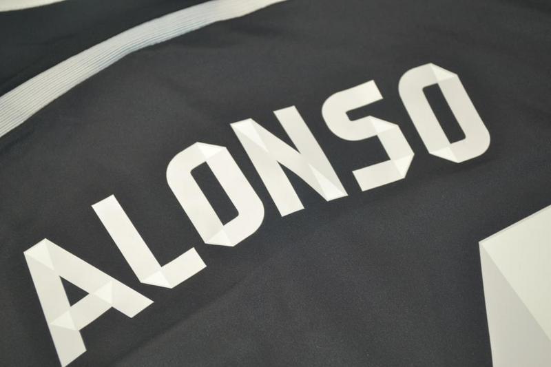 Real Madrid Third Black 14/15 "Alonso" Nº 14