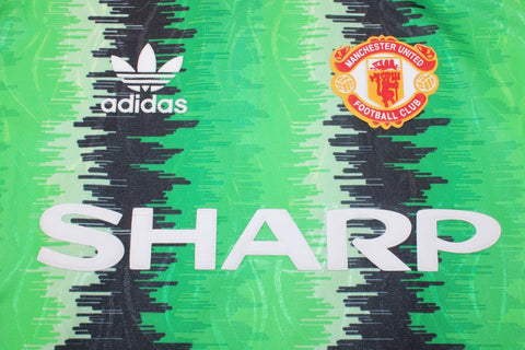 Manchester United Black Green GK Long Sleeve 90/92