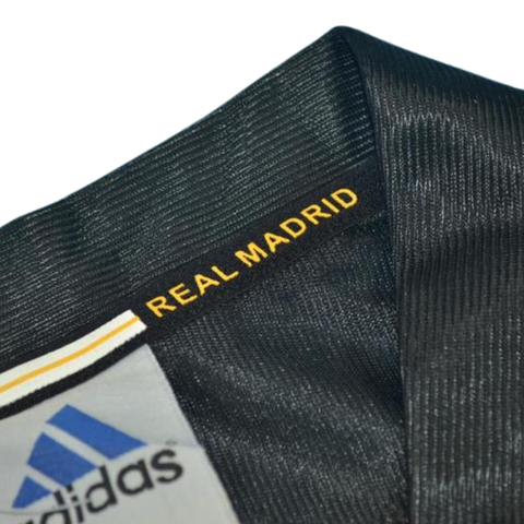 Real Madrid Away Black 99/00 "Hierro" Nº 4