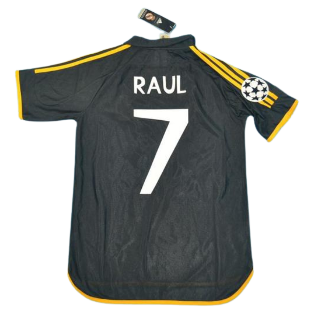 Real Madrid Away Black 99/00 "Raul" Nº 7