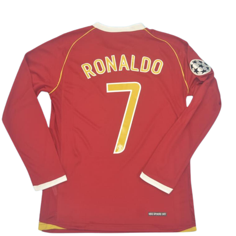 Manchester United Home Long Sleeve 06/07 "Ronaldo" Nº7