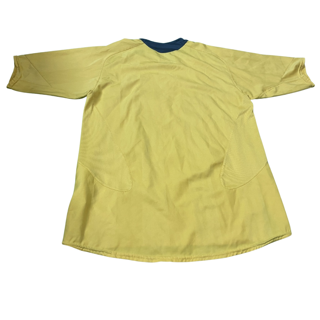 Arsenal Away Yellow 03/05 "Bergkmap" Nº 10