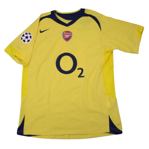 Arsenal Away Yellow 05/06