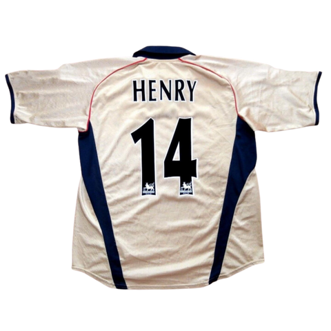 Arsenal Away 01/02 "Henry" Nº 14