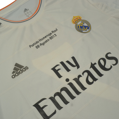 Real Madrid Home Long Sleeve Homenaje Raúl Version "Raúl" Nº 7