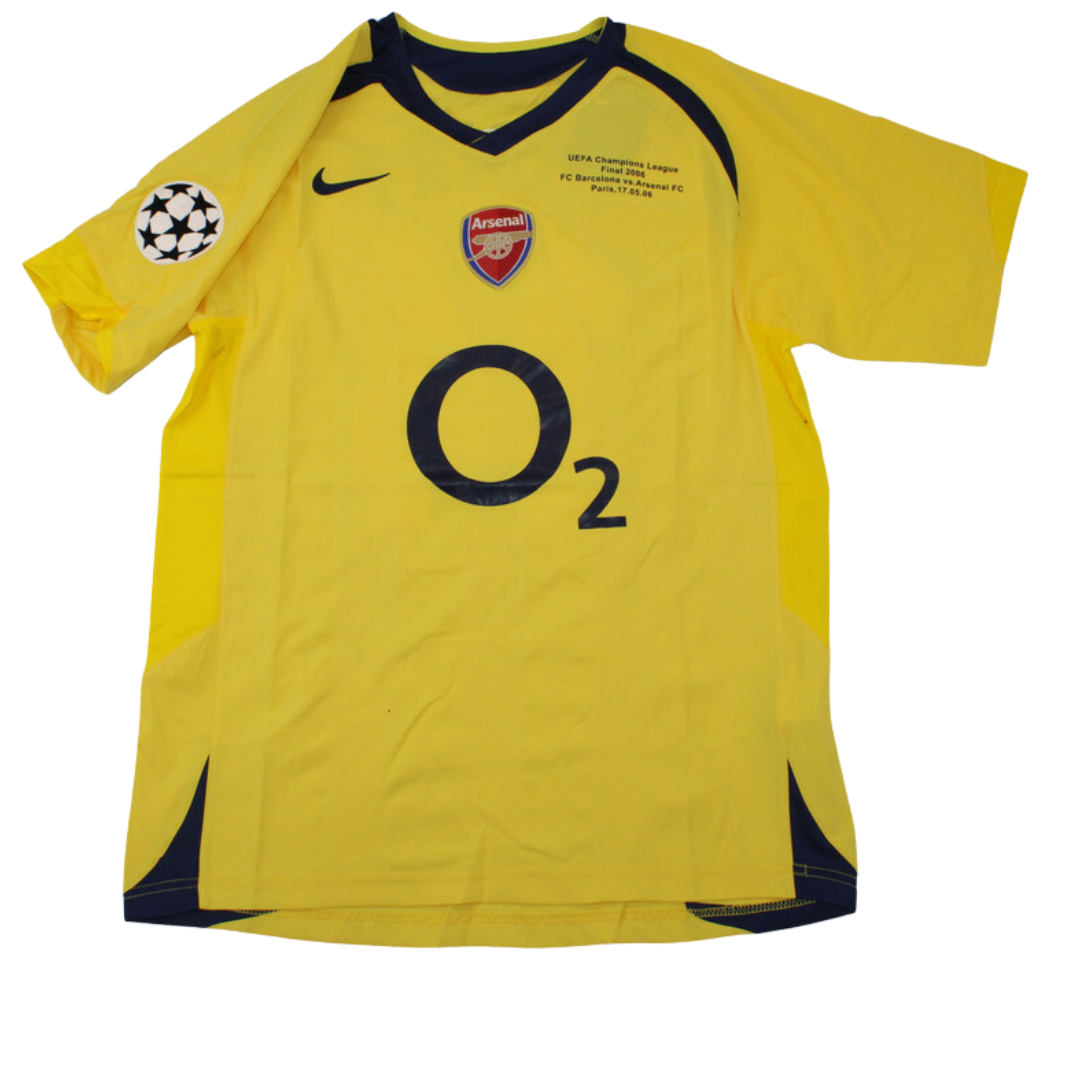 Arsenal Away Yellow 05/06 "Henry" Nº14