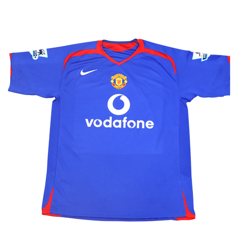 Manchester United Away Blue 05/06 "Rooney" Nº8