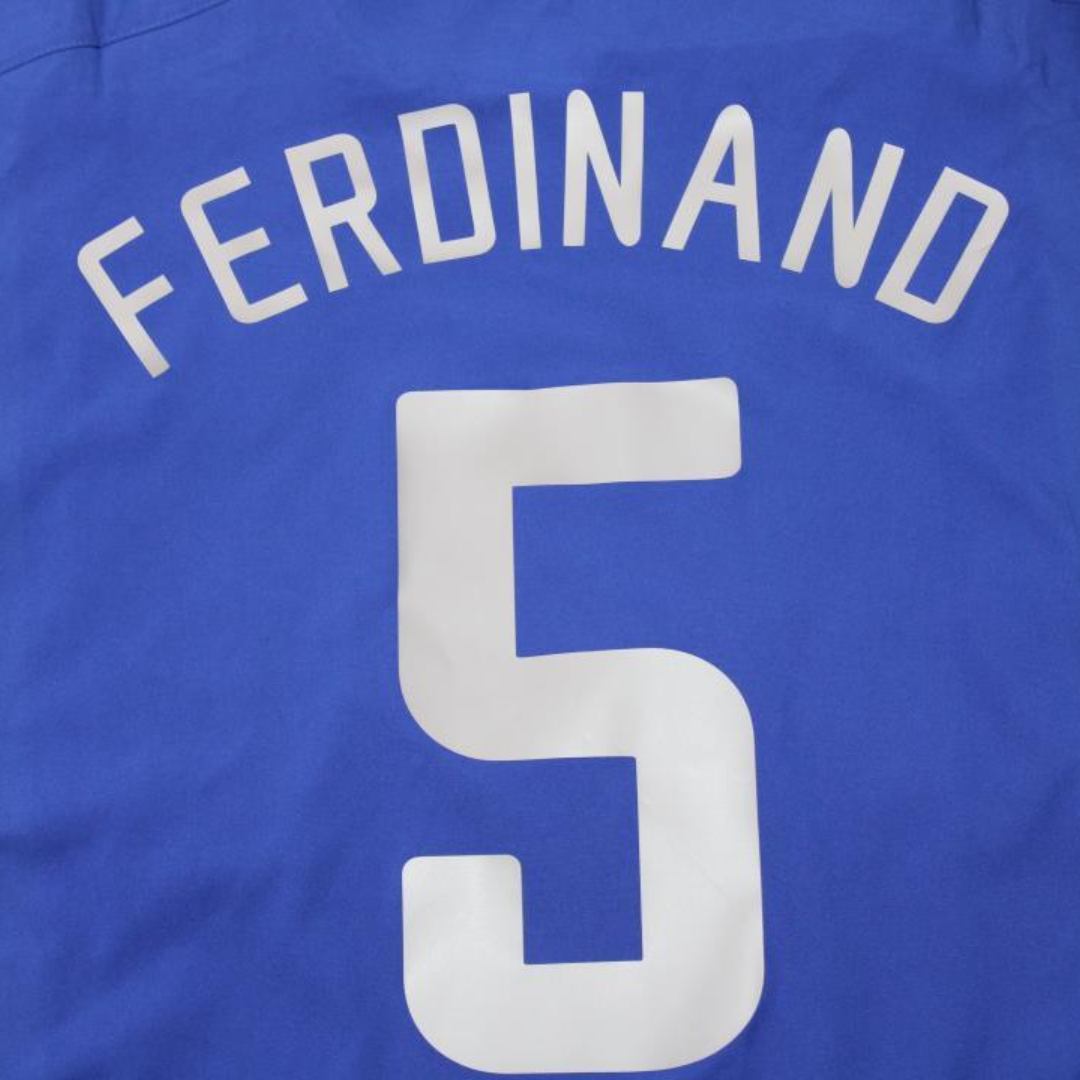 Manchester United Away Blue 02/03 "Ferdinand" Nº 5