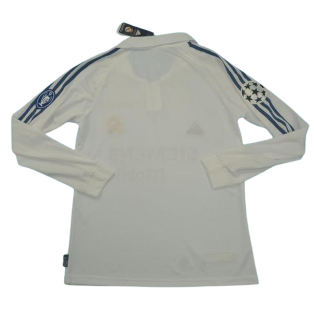 Real Madrid Home Long Sleeve Intercontinental Cup 2002