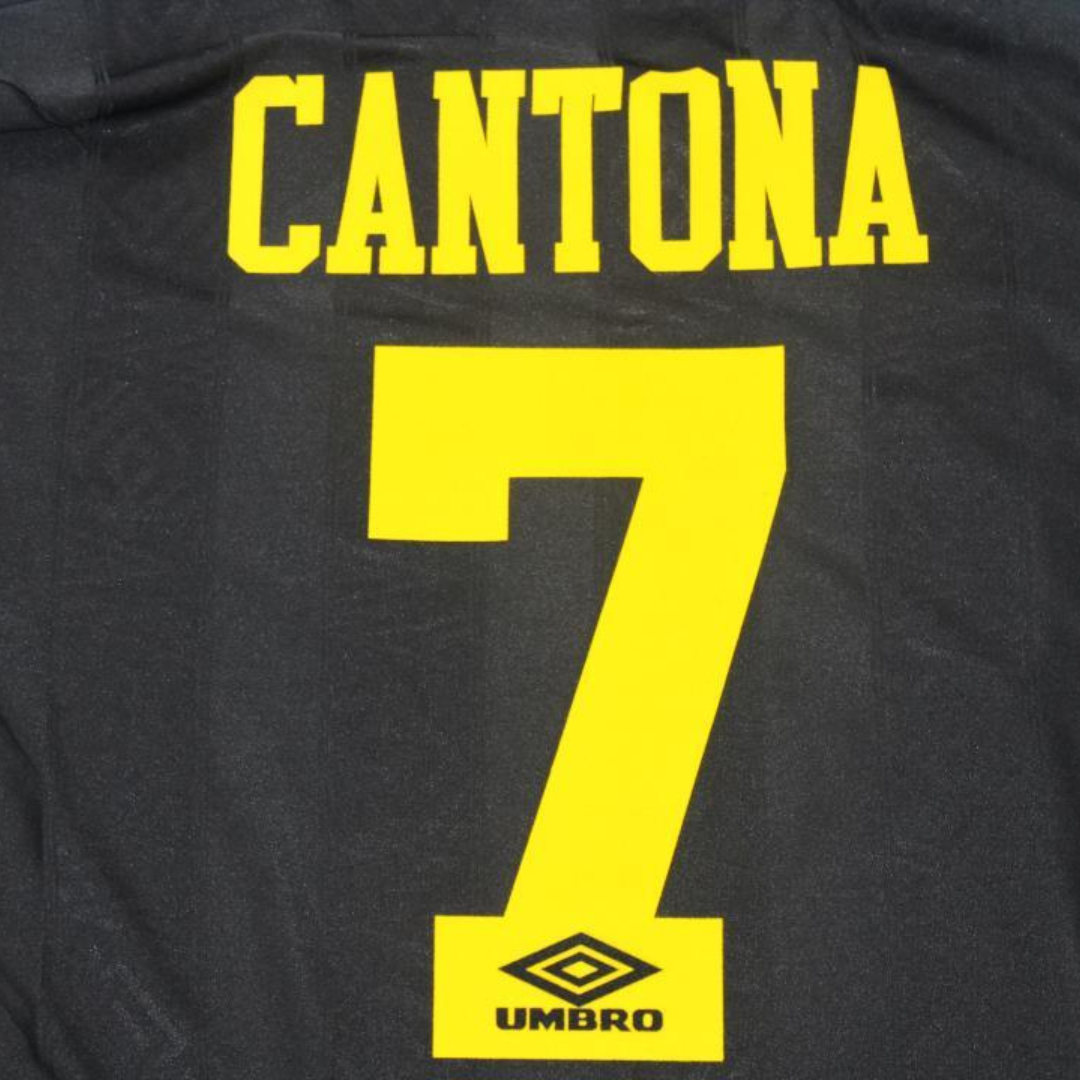 Manchester United Away Black Long Sleeve 93/95 "Cantona" Nº 7