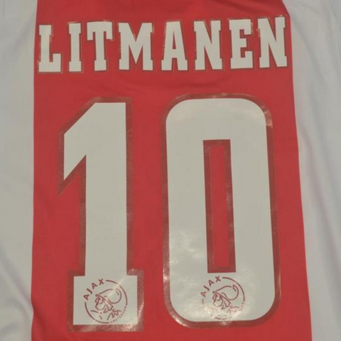 Ajax Home 1988 "Litmanen" Nº 10