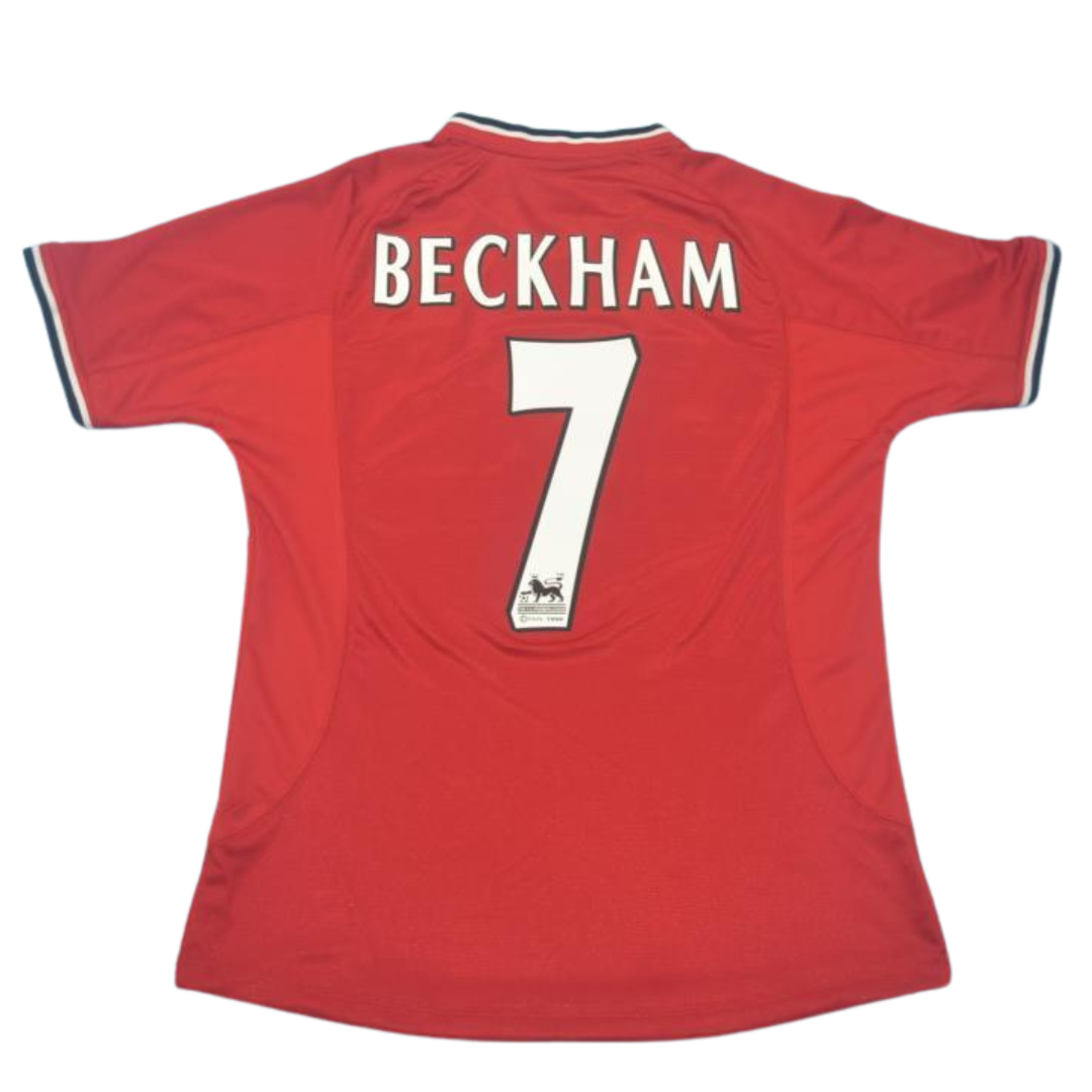 Manchester United Home 00/02 "Beckham" Nº 7