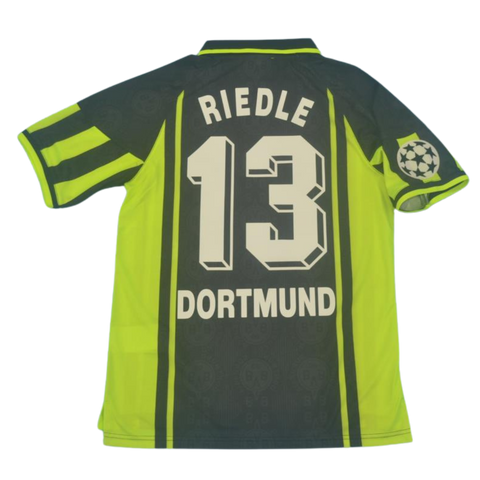 Borussia Dortmund Away Black UCL Version 96/97 "Riedle" N°13