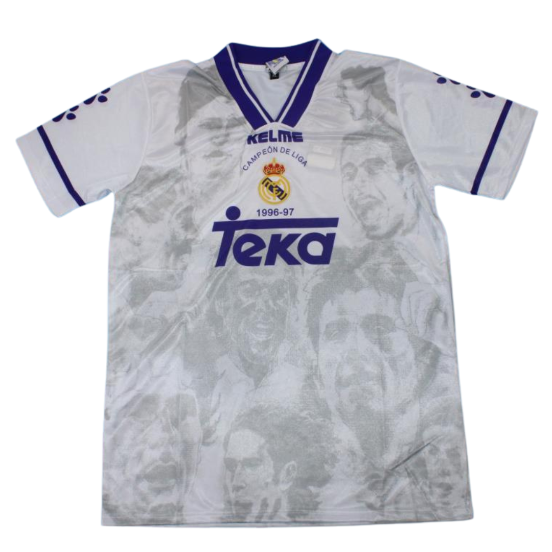 Real Madrid Home Liga Champion Version 96/97