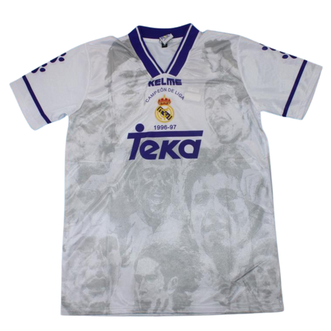 Real Madrid Home Liga Champion Version 96/97