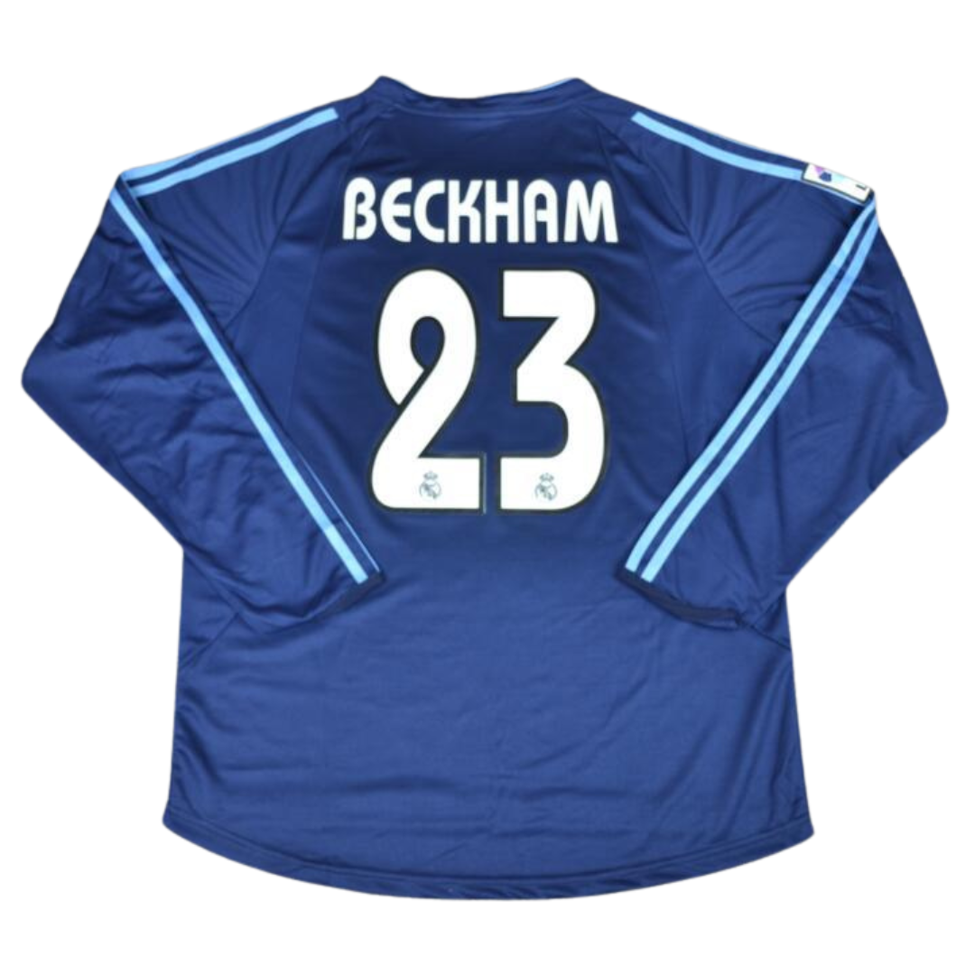 Real Madrid Away Long Sleeve 03/04 "Backham" Nº 23