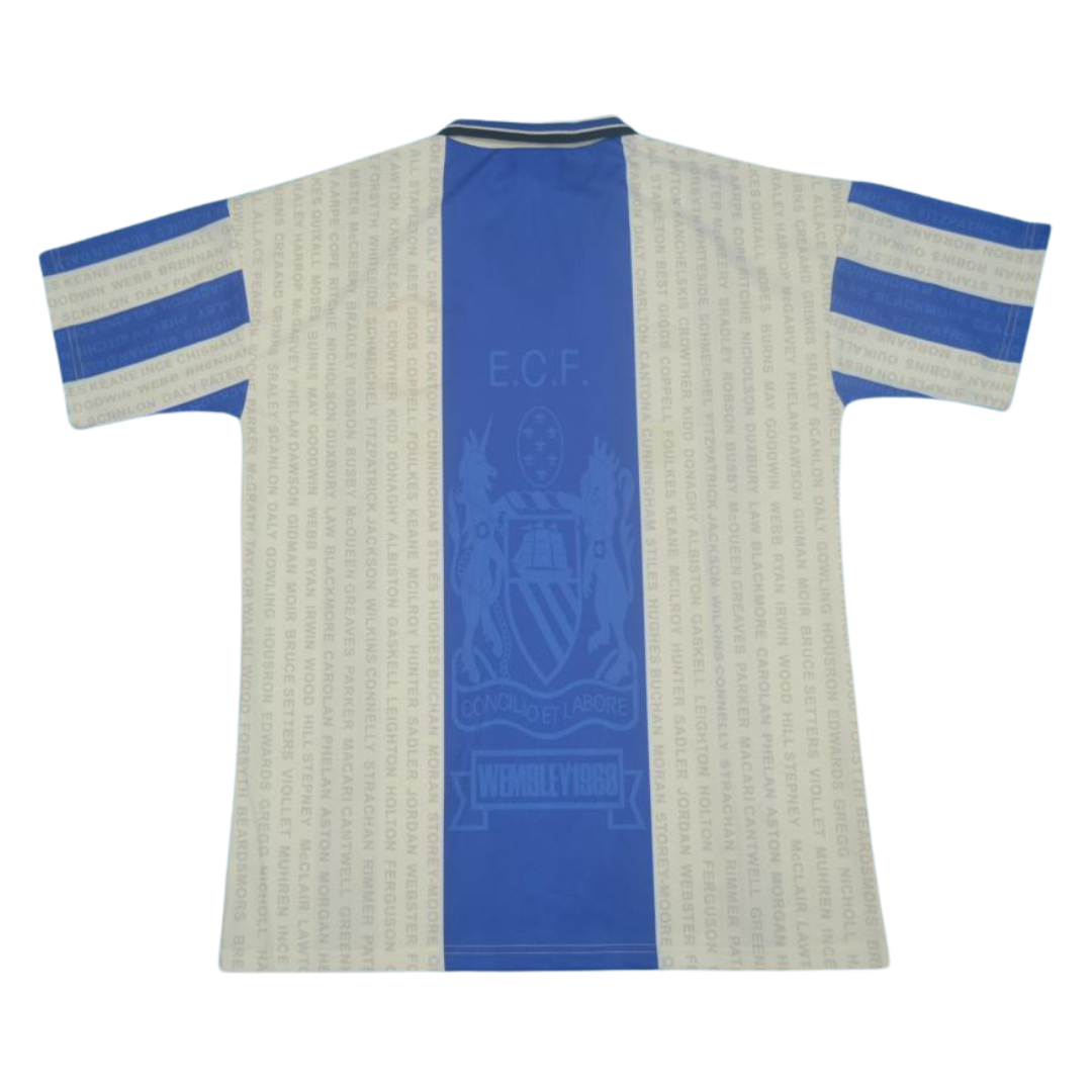 Manchester United Away Blue White 94/96