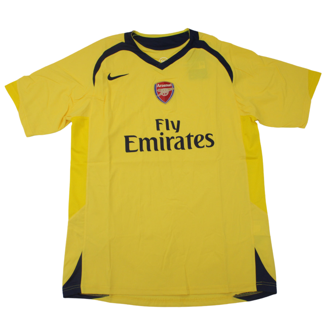 Arsenal Away Yellow 06/07